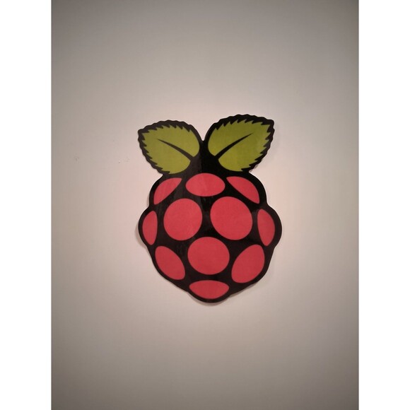 Raspberry Pi Sticker Logo Vinyl Decal (2 Pack) - Picture 3 of 5